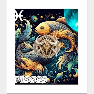 Pisces Posters and Art